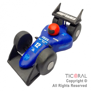 ADORNO AUTO FORMULA UNO PORCELANA FRIA x 1